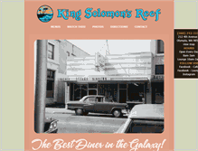 Tablet Screenshot of kingsolomonsreef.com